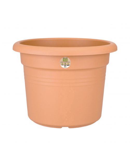 elho green basics cilinder 35cm mild terra - afbeelding 1