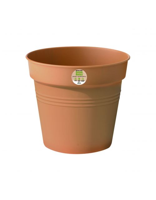 elho green basics kweekpot 17cm mild terra - afbeelding 1