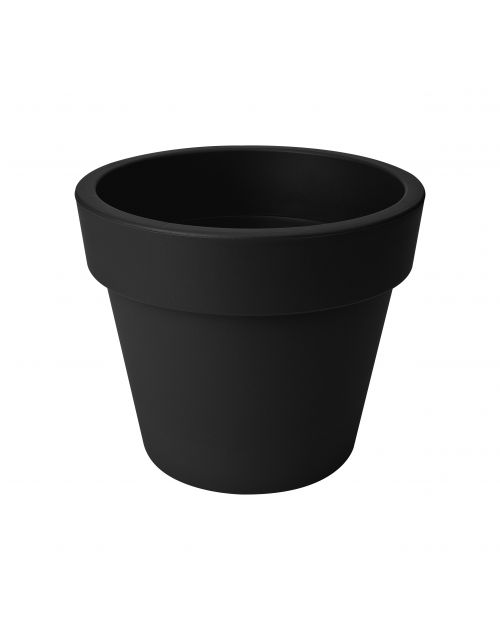 elho green basics top planter 47cm living black - afbeelding 1