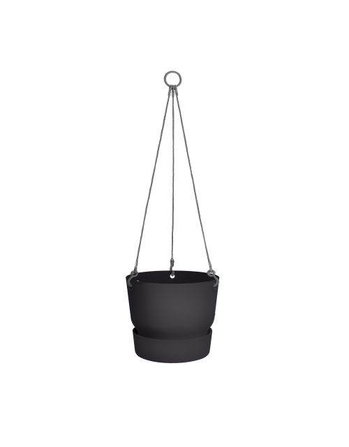 elho greenville hangschaal 24cm living black - afbeelding 1