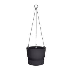 elho greenville hangschaal 24cm living black - afbeelding 1
