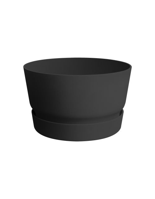 elho greenville schaal 33cm living black - afbeelding 1