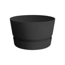elho greenville schaal 33cm living black - afbeelding 1