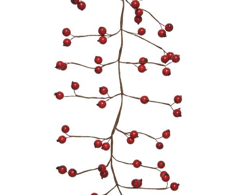 Guirl.foam bessen l130cm rood - afbeelding 1