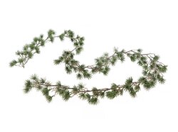 Guirlande pine l190b8h5cm groen