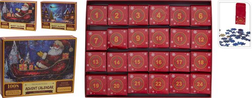 H&S ADVENT KALENDER KERST, PUZZEL - afbeelding 1