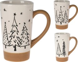 H&S Beker Kerstboom 15Cm 2As