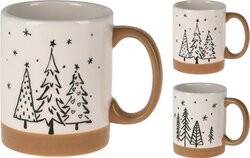 H&S Beker Kerstboom 9Cm 2Ass