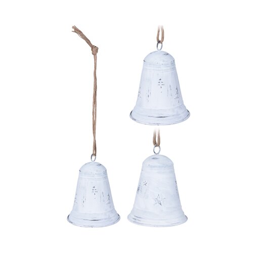 H&S Bel Met Jute Hanger 12X16Cm