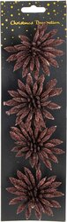 H&S BLOEM OP CLIP GLITTER SET4 12A - afbeelding 2
