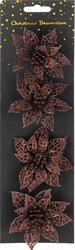H&S BLOEM OP CLIP GLITTER SET4 12A - afbeelding 3