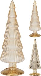 H&S Boom Glas 34Cm Goud 2Ass