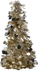 H&S BOOM TINSEL 46CM CHAMPAGNE