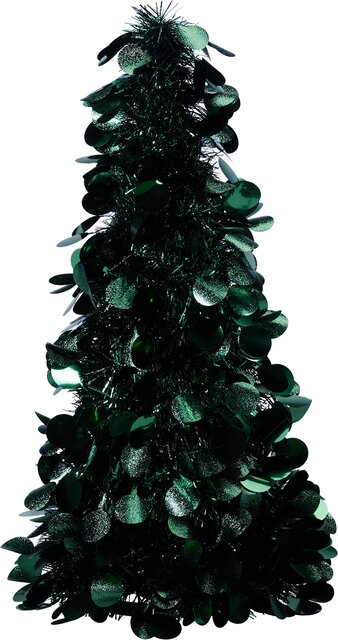 H&S BOOM TINSEL 46CM GROEN