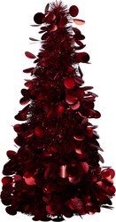 H&S BOOM TINSEL 46CM ROOD