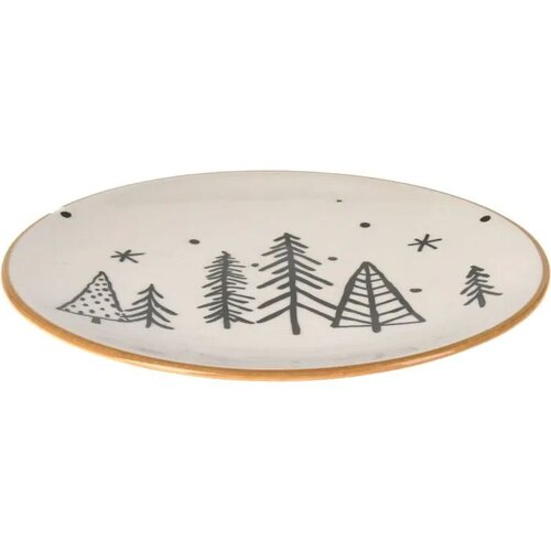 H&S Bord Kerstboom 24Cm