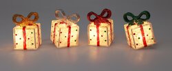 H&S CADEAU MET GLITTER EN LED 75MM - afbeelding 6