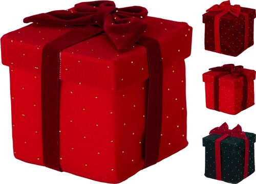 H&S CADEAUDOOS 14CM 3ASS DESIGN - afbeelding 1