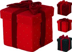 H&S CADEAUDOOS 14CM 3ASS DESIGN - afbeelding 1