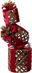 H&S CADEAUDOZEN ROND 73CM LED ROOD - afbeelding 2