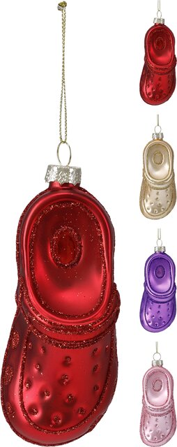 H&S CROCS HANG DECO 5X4X11CM 4ASS - afbeelding 1