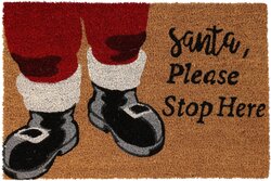 H&S DEURMAT 3 ASSORTED KERST - afbeelding 2