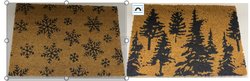 H&S Deurmat 39X59Cm Xmas Design 2A