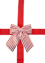H&S DEURSTRIK 33X40 ROOD GESTREEPT - afbeelding 3