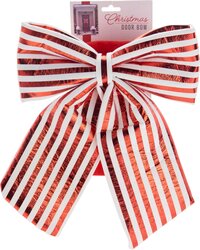 H&S DEURSTRIK 33X40 ROOD GESTREEPT - afbeelding 2