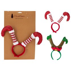 H&S Diadeem 30Cm Elfen Beentjes 2 assorti