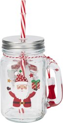 H&S DRINKGLAS MET HANDVAT 450ML 4A - afbeelding 2