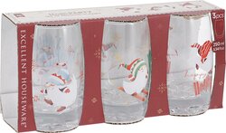 H&S DRINKGLAS SET 3STS GNOME - afbeelding 5