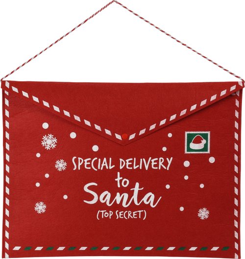 H&S Envelop Kerst Xl 50Cm 3Ass