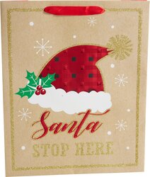 H&S GESCHENKTAS KERST MEDIUM 4ASS - afbeelding 3
