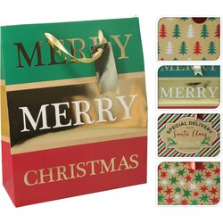 H&S Geschenktas Large 4Assorti Design