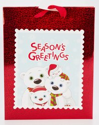 H&S GESCHENKTAS MEDIUM 3ASS X-MAS - afbeelding 5