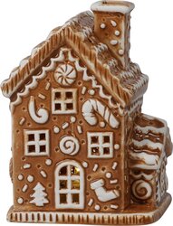 H&S GINGERBREAD HUIS LED 12CM 4ASS - afbeelding 4