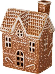 H&S GINGERBREAD HUIS LED 19CM 2ASS - afbeelding 3