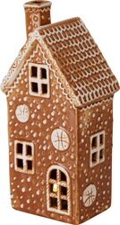 H&S GINGERBREAD HUIS LED 20CM 2ASS - afbeelding 2