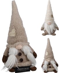 H&S GNOME 42CM BEIGE 2ASS D - afbeelding 1