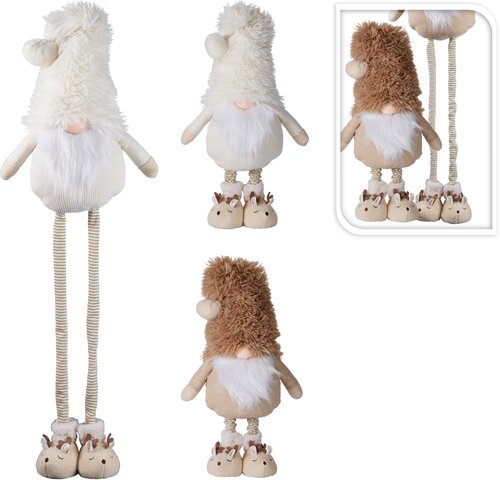 H&S GNOME 50CM UITTREKBAAR 2ASS - afbeelding 1