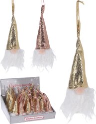 H&S Gnome Hangdeco 20Cm 2Ass Kleur