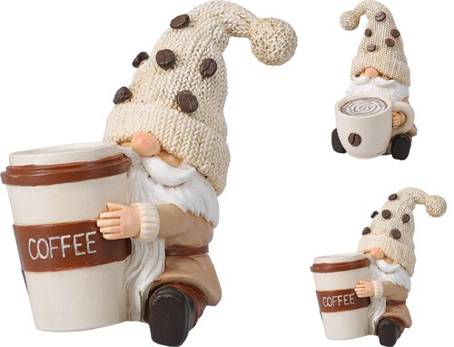 H&S GNOME M KOFFIEBEKER 15CM 2AS - afbeelding 1
