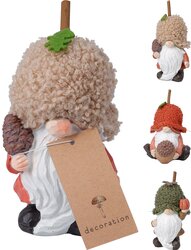 H&S GNOME MET MUTS 9X8X11CM 3ASS - afbeelding 1