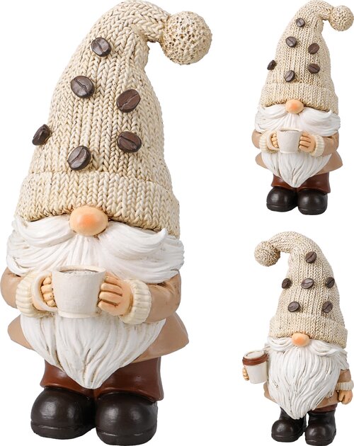 H&S GNOME STAAND 19CM 2ASS D - afbeelding 1