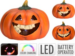 H&S Halloween Pompoen Gezicht Led