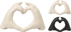H&S HANDEN ALS HART 14CM 2ASS - afbeelding 1