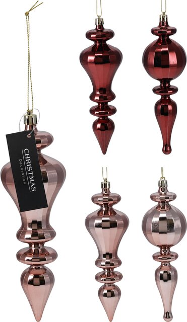 H&S HANGORNAMENT 19CM 4ASS - afbeelding 1