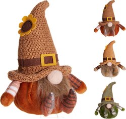 H&S HERFST GNOME 12X10X18CM 3ASS - afbeelding 1