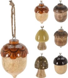 H&S Herfst Hangdeco 10Cm 6Ass (F7)